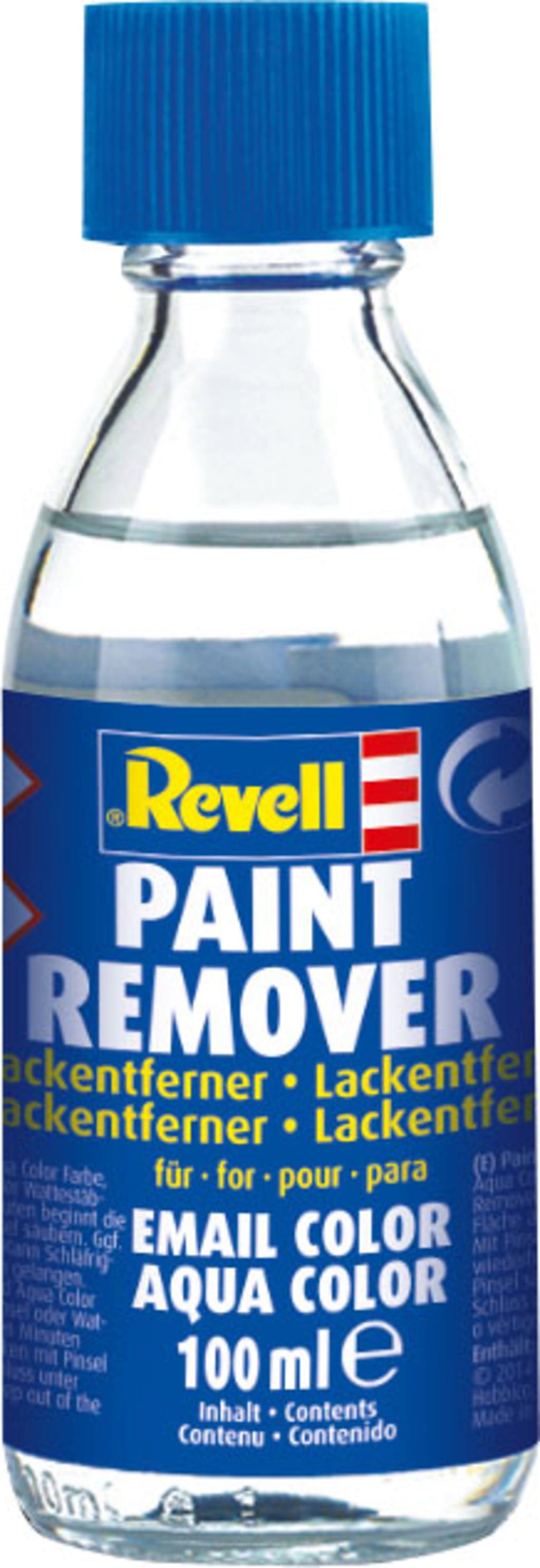 Revell  Paint Remover, 100 ml    Zur Entfernung der Farbe von den Modellen