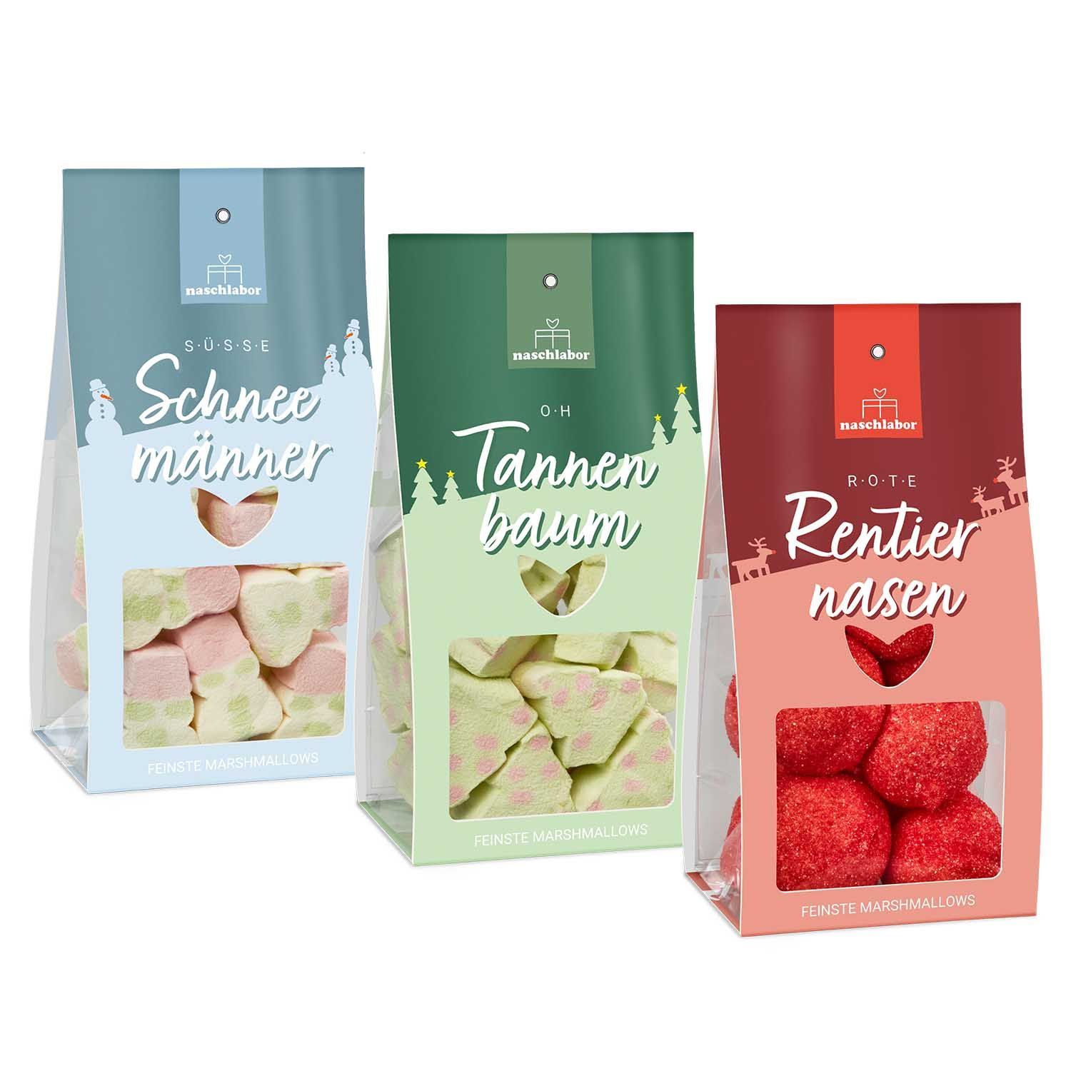 naschlabor Marshmallow Mix Weihnachten 3er-Set