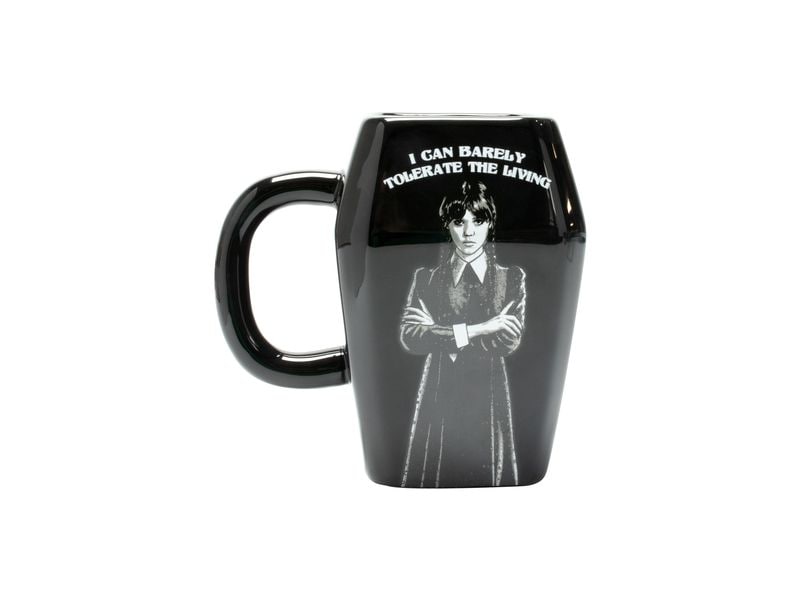 Thumbs Up! Wednesday Tasse & Socken Set Sarg Fanartikel aus dem Wednesday-Universum