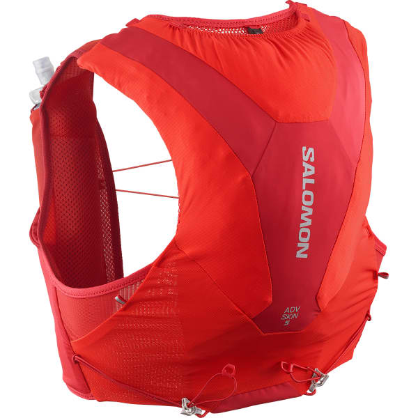 Sac trail SALOMON ADV SKIN 5 SET FLAME SCARLET/HAUTE RED