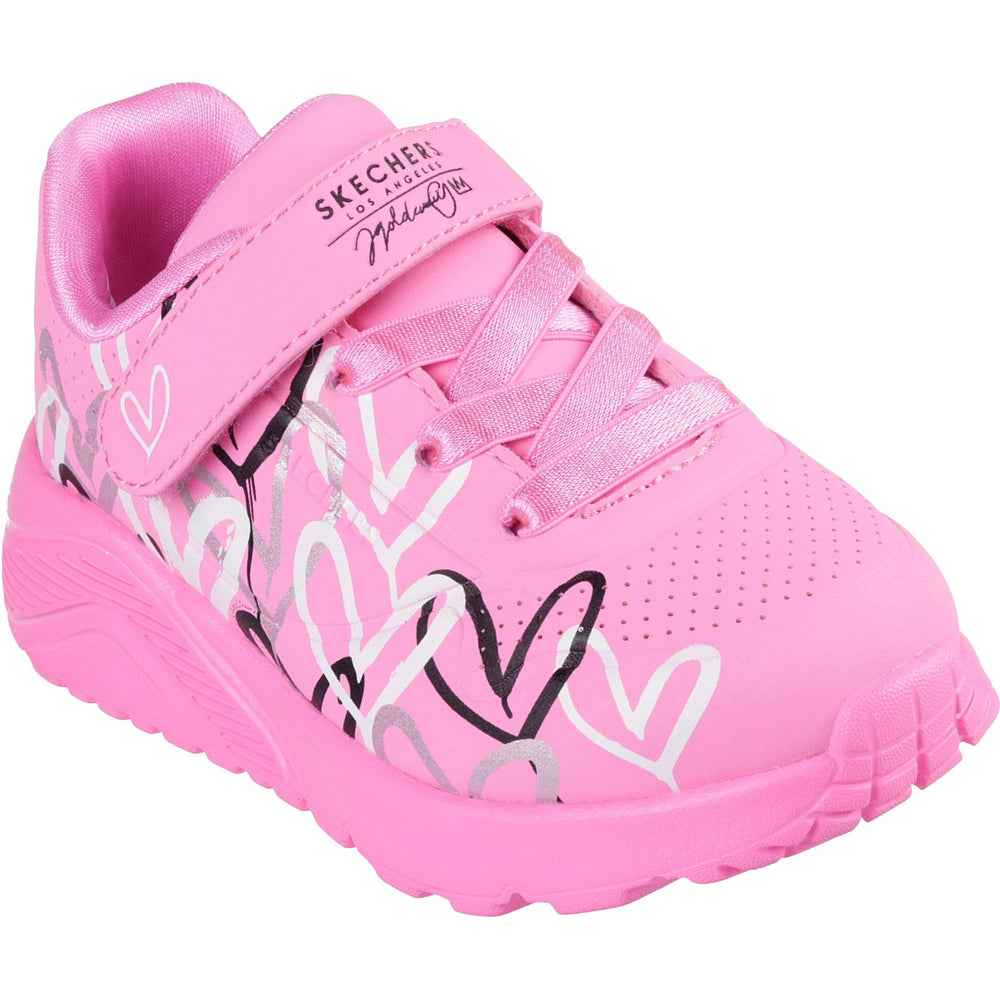 Køb Skechers Pink Uno Lite Love Levitate
