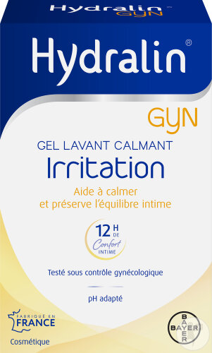 Hydralin Gyn Irritation Gel Lavant Calmant Equilibre Intime Flacon 100ml