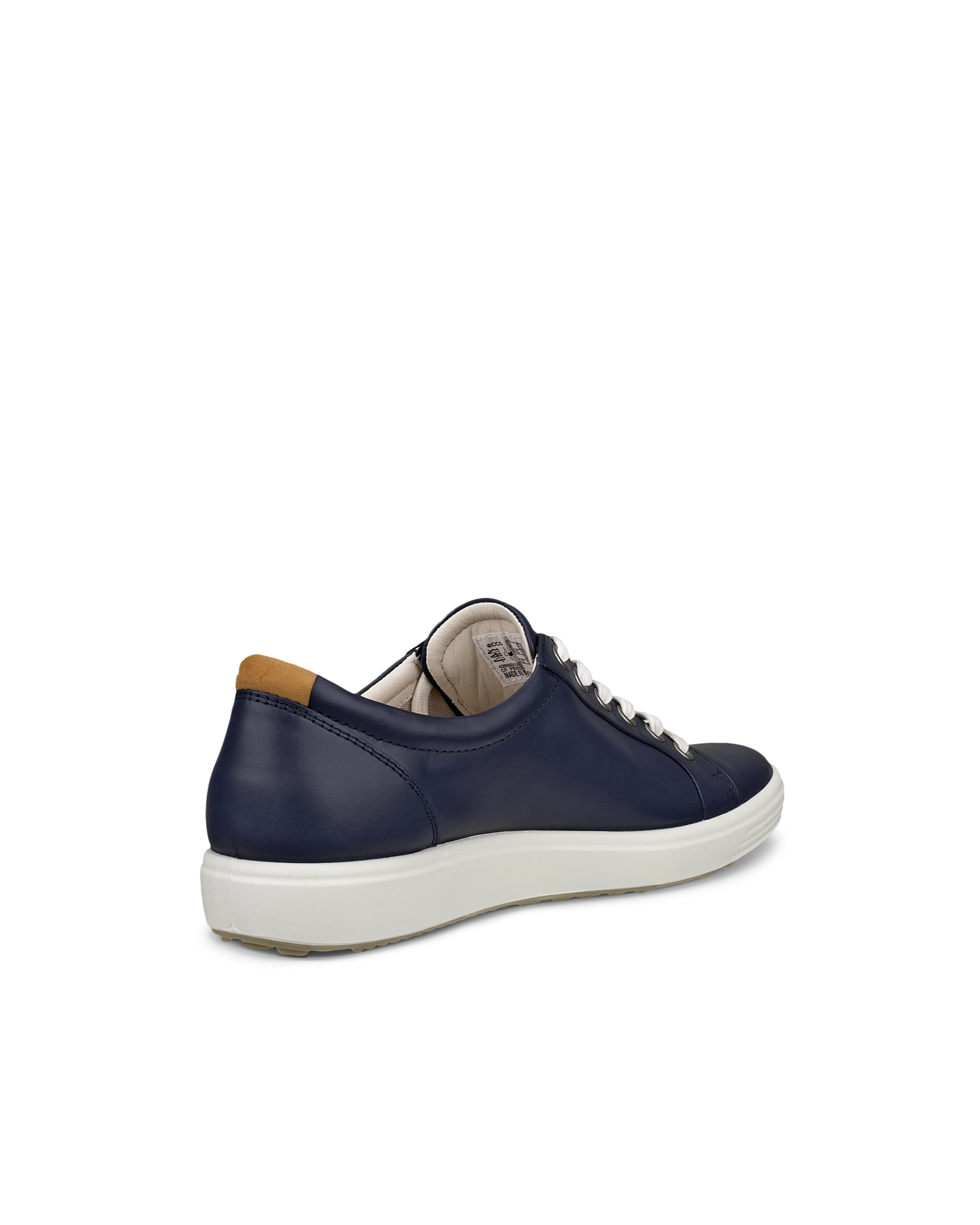 ECCO SOFT 7 W Damen Ledersneaker Marineblau