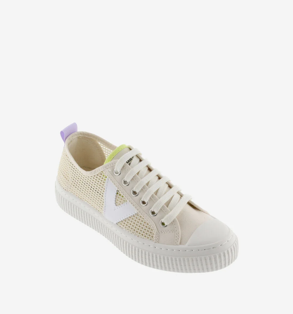 1915 RE-EDITION BASKET MESH Baskets en toile et mesh pour femme CRUDO