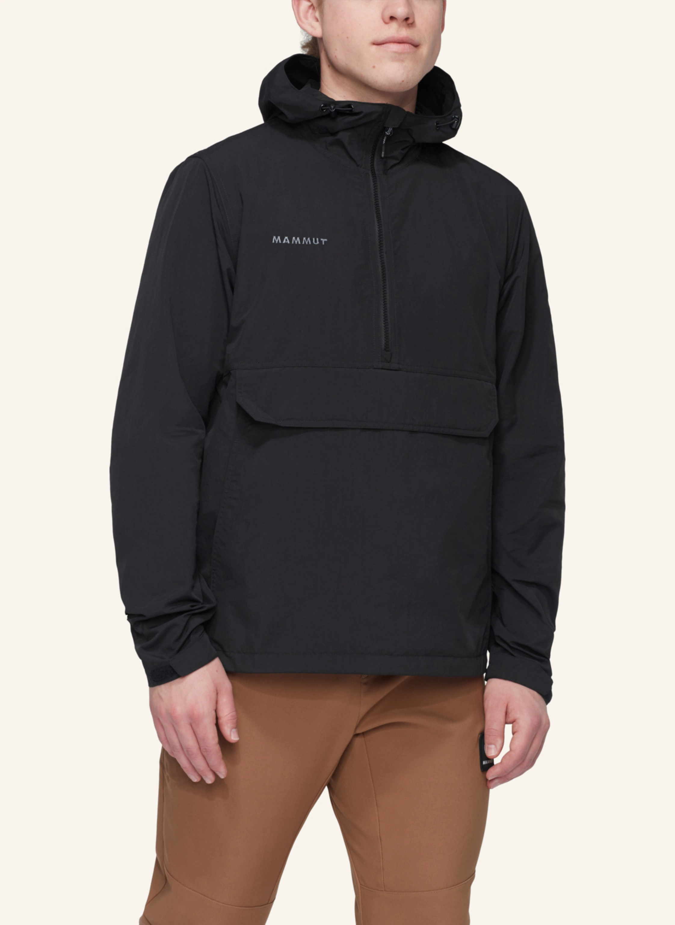 MAMMUT Windbreaker HIKING HOODED ANORAK