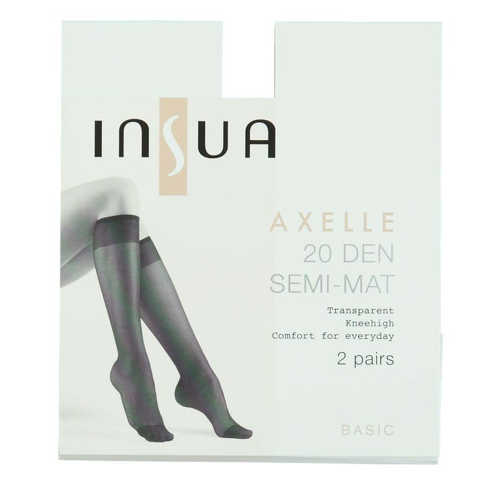 inSua-2-pack kniekous Axelle 20DEN