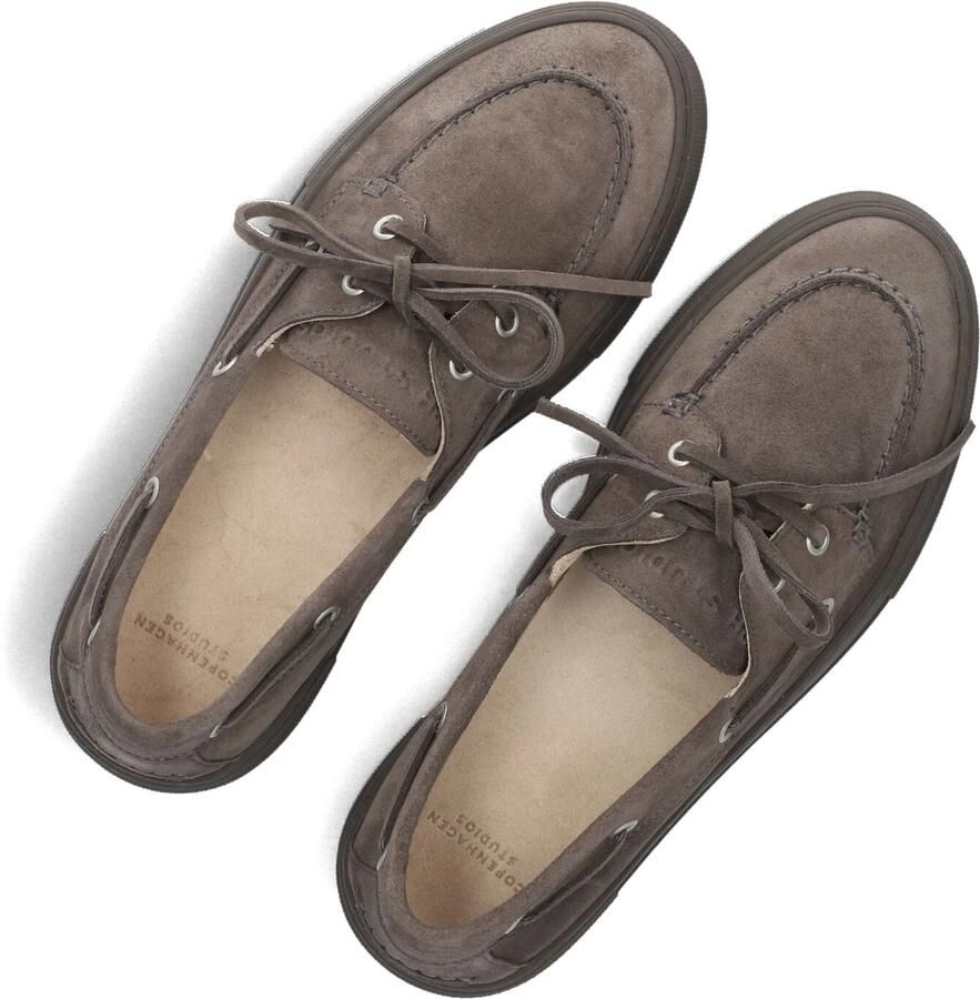 COPENHAGEN STUDIOS Mocassins Dames Cph177 Maat: 40 Materiaal: Suède Kleur: Taupe