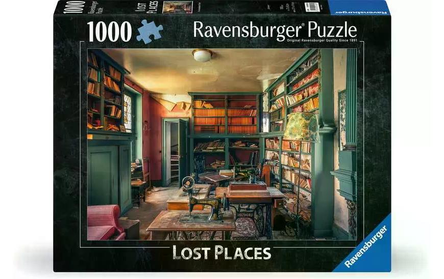 Puzzle Mysterious castle libraryKlassisches Puzzle