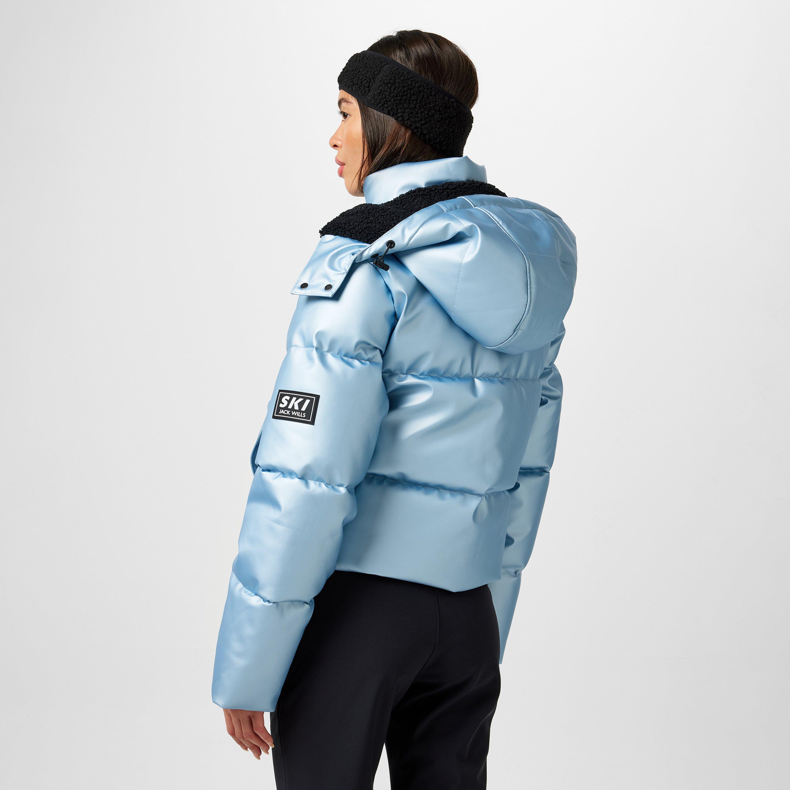 Jack Wills JW Cropped Puffer Jacket
