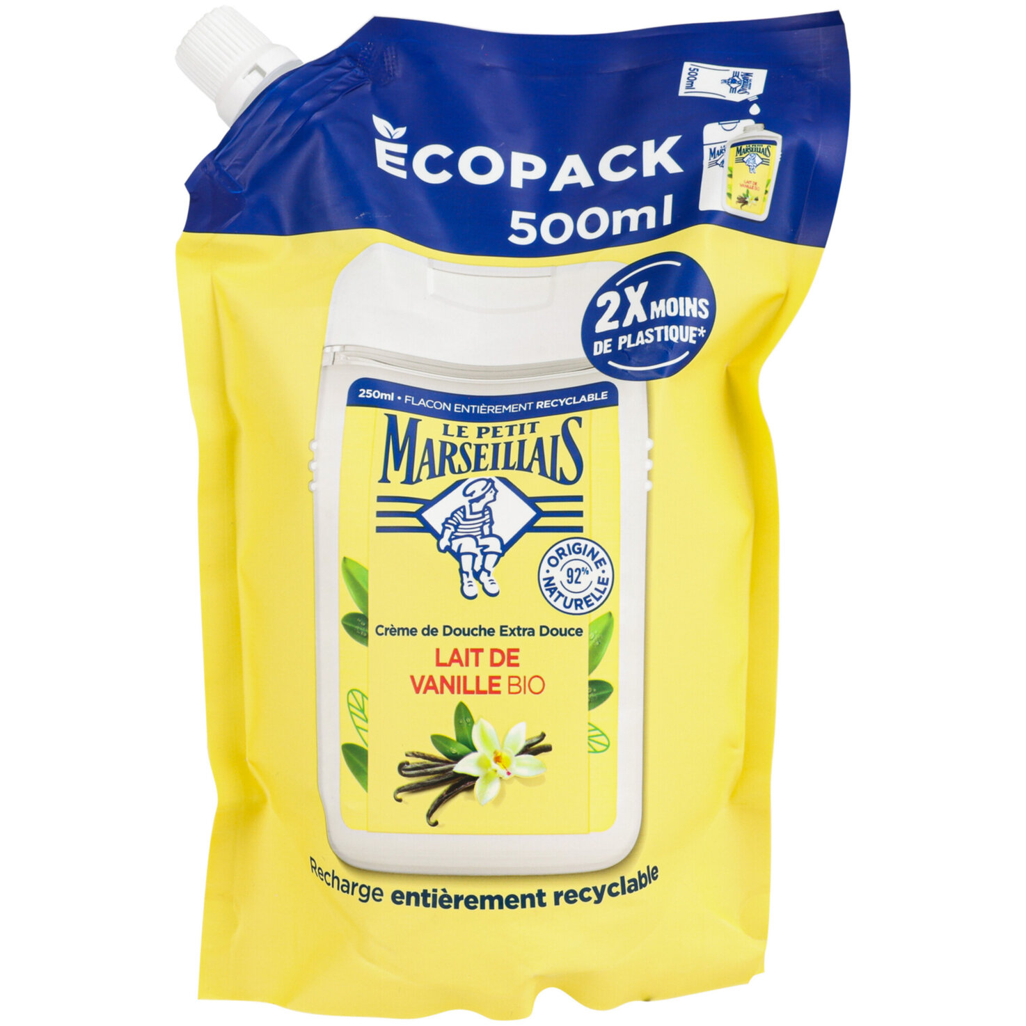 Le Petit Marseillais Duschcreme Vanille Refill
