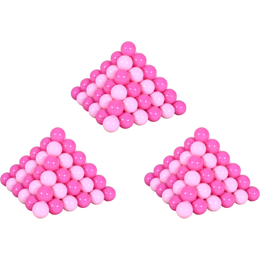 knorr toys® Bälle Set ca. Ø6 cm - 300 ballssoft pink rosa