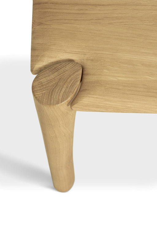 Ethnicraft PI eetbank 186x35 eiken naturel