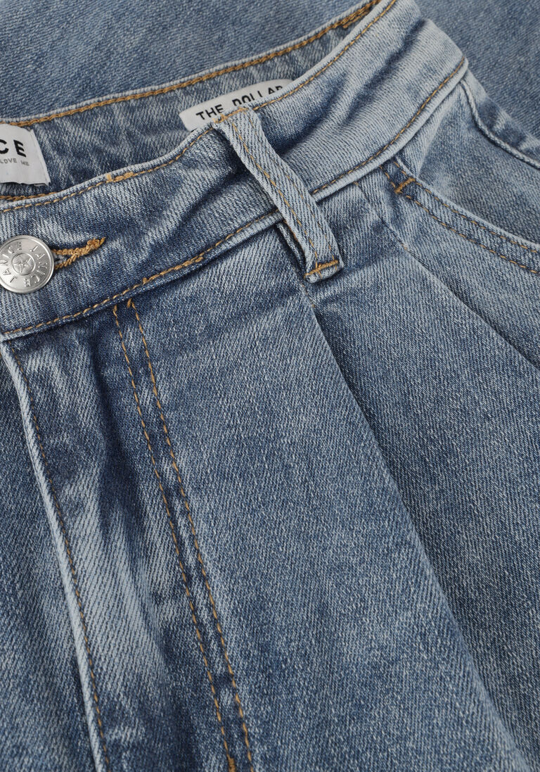 JANICE blauwe janice wide jeans jeans wijde pijp dames dollar