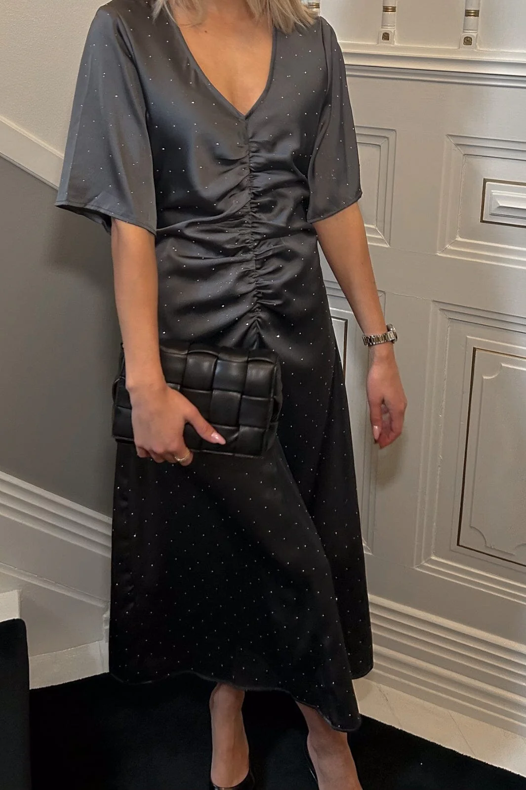 Noella Soli Long Dress 004 black