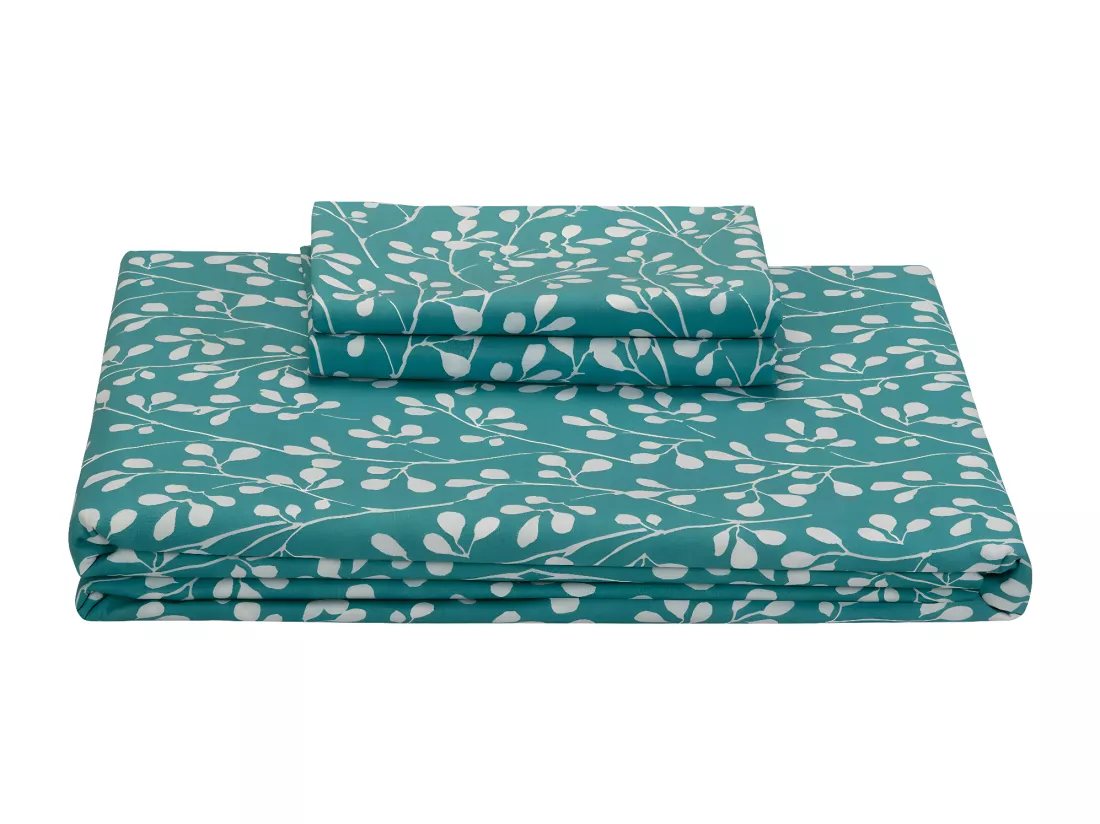 Housse de couette en coton 150 fils Vert
