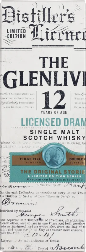 THE GLENLIVET 12 YEARS LICENSED DRAM 70CL