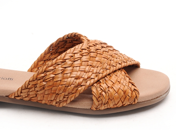Margarita mariotti mules et sabots plats femme g208 marron