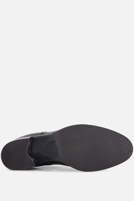 Linea Zeta Chelsea boots zwart Leer