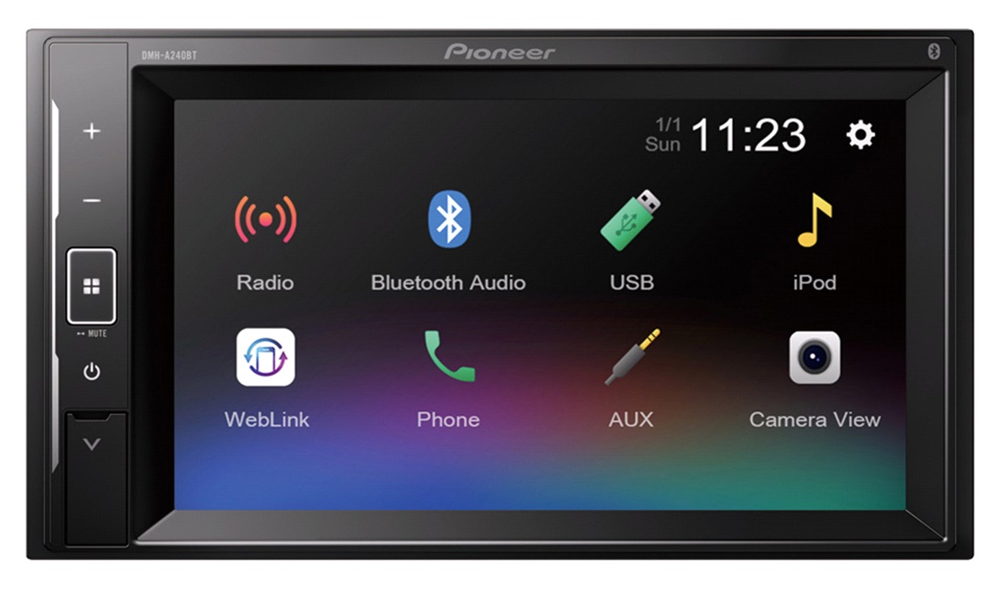 Pioneer DMH-A240BT 2DIN USB & Bluetooth