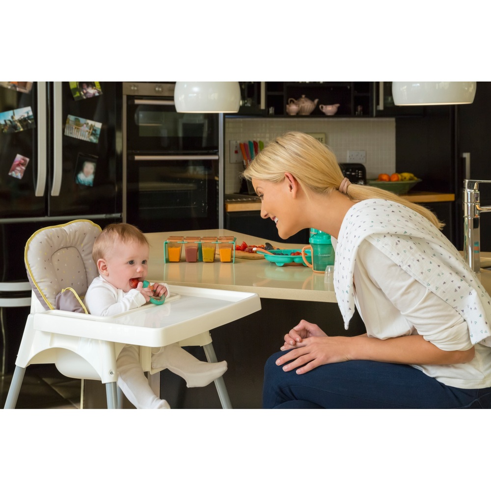 ClevaMama ClevaFeed Baby-Fruchtsauger mit zusätzlichem Sauger