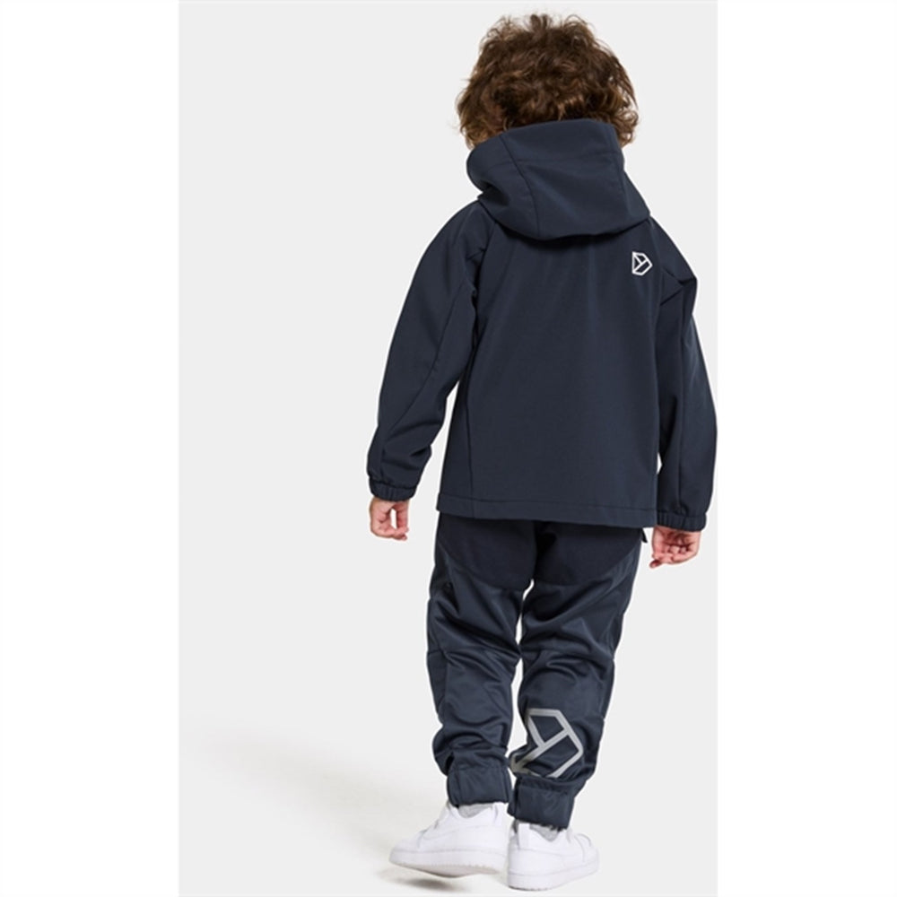 Navy Troel Kids Jakke - Didriksons → Luksusbaby.dk