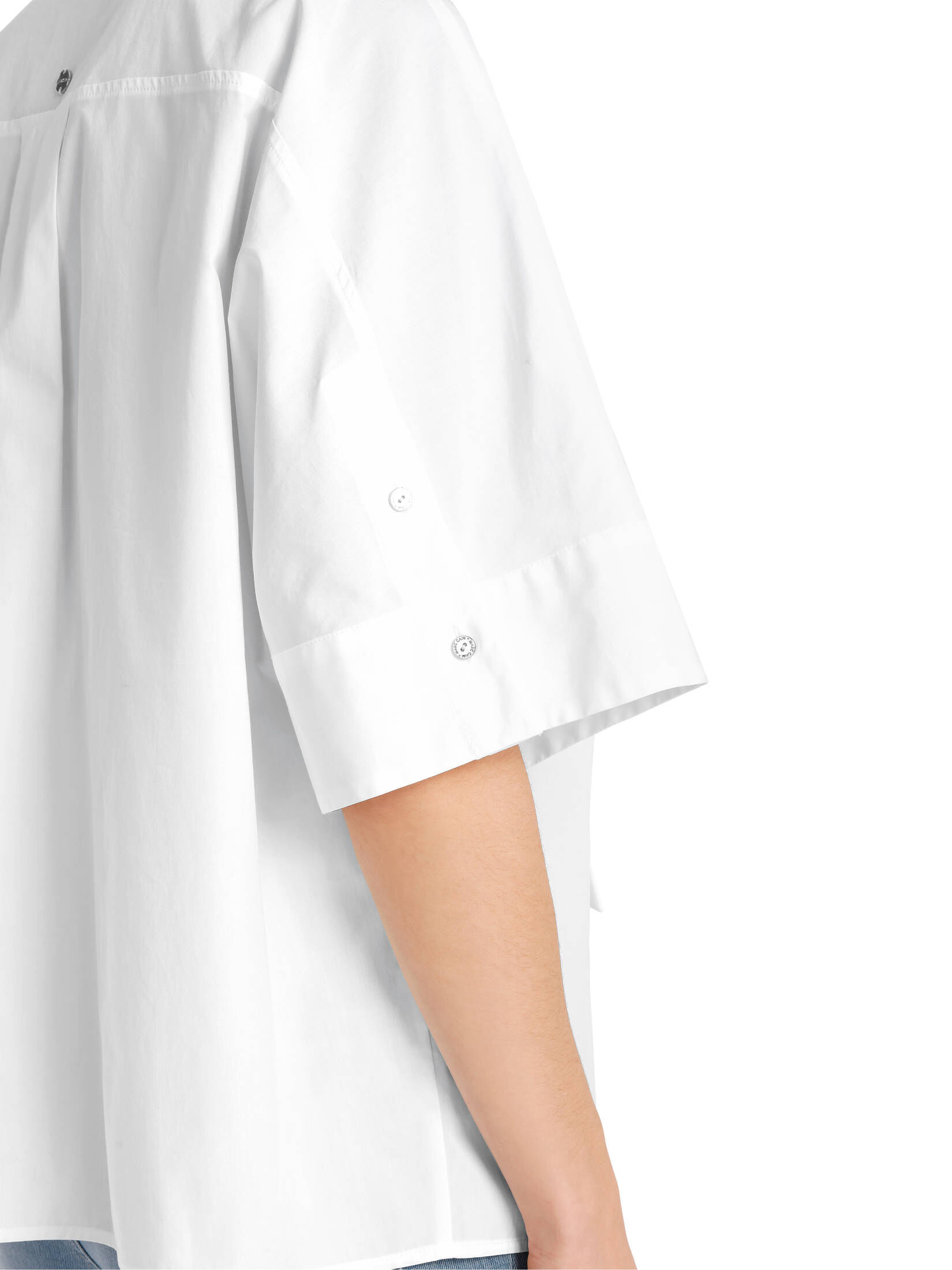 Marc Cain| Damen Schluppenbluse Kurzarm