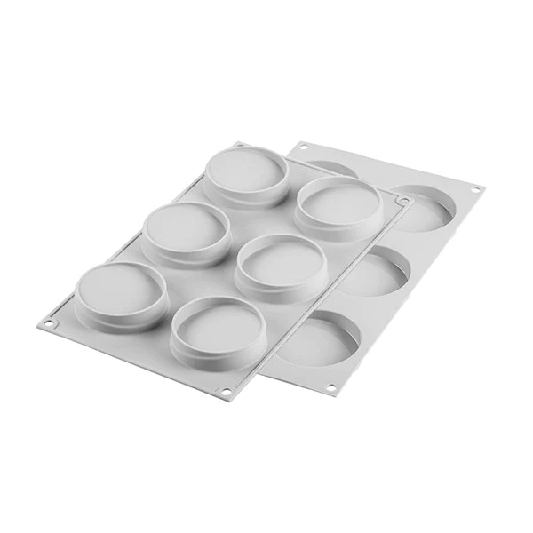 Moule 3D Kit 6 mini tartes Glam Silikomart