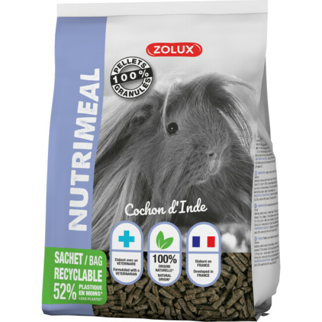 Aliment complet Granulés pour cochons d'Inde Nutrimeal Zolux