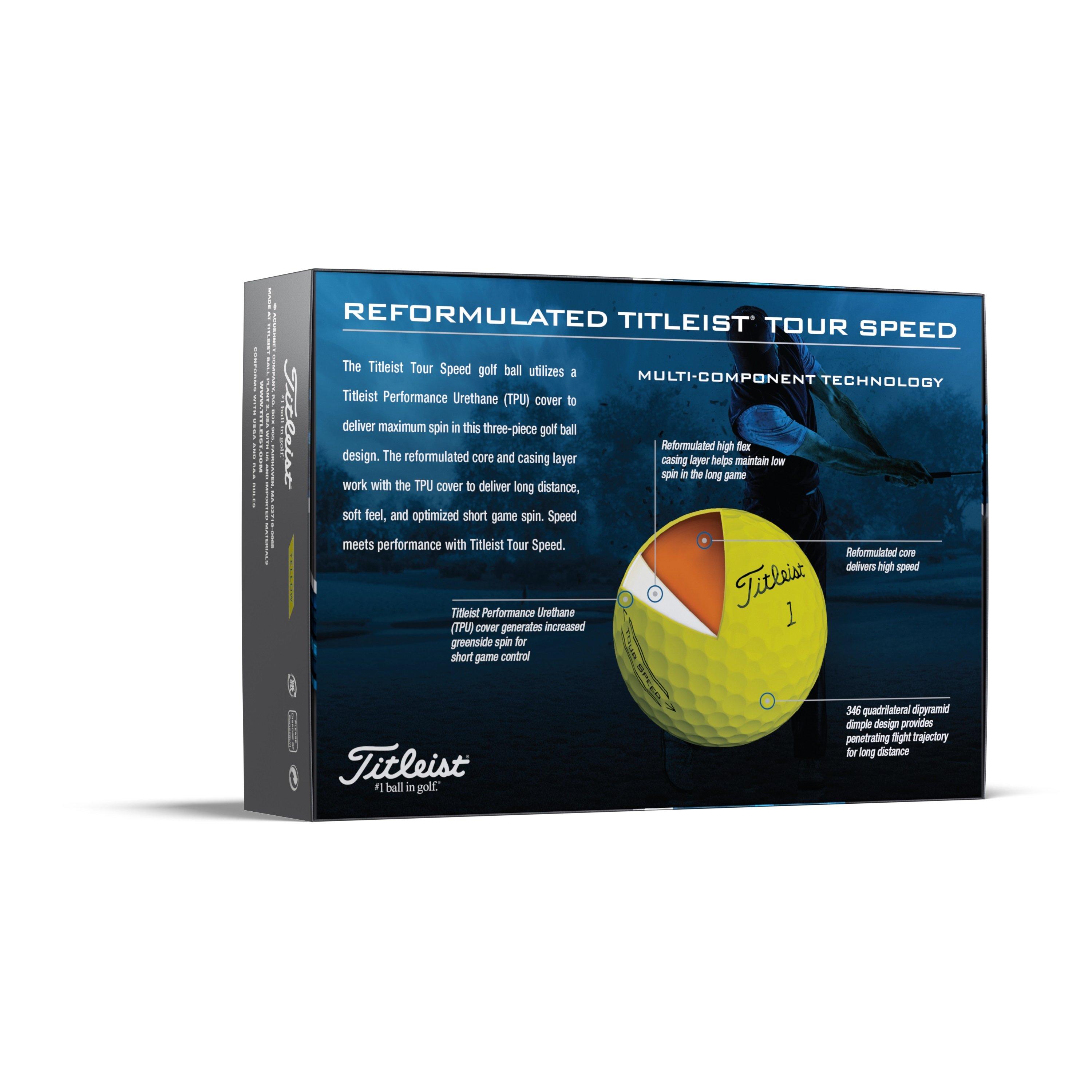 Titleist Titleist Tour Speed Golf Balls