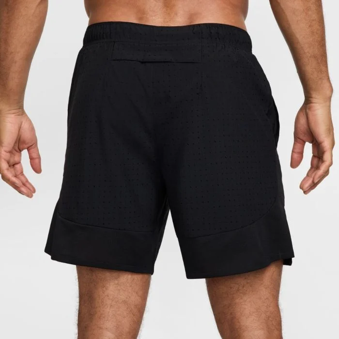 Nike Herre Shorts Dri-FIT Breathe Challenger 2in1 7 Inch Shorts Sort