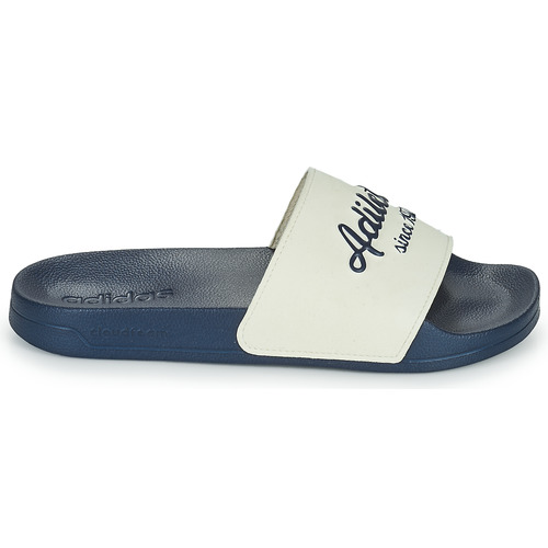 adidas Performance - ADILETTE SHOWER - Blanc / Bleu