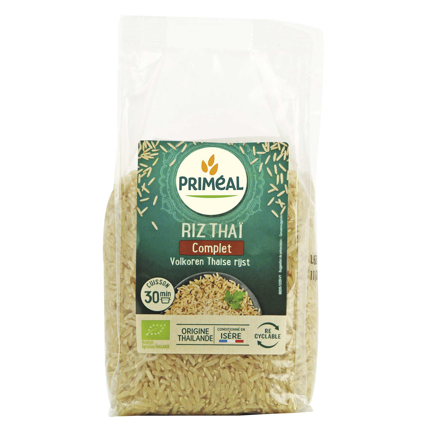 Riz thaï complet bio