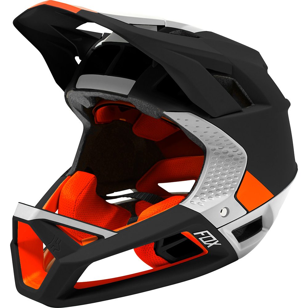 FOX Proframe Blocked Fullface Helm mattschwarz
