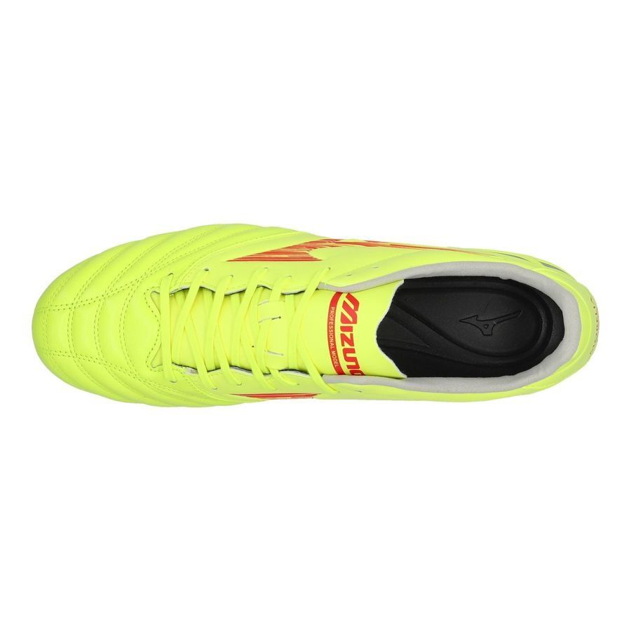 Mizuno Morelia Neo IV Pro AG Dyna - Jaune/Rouge