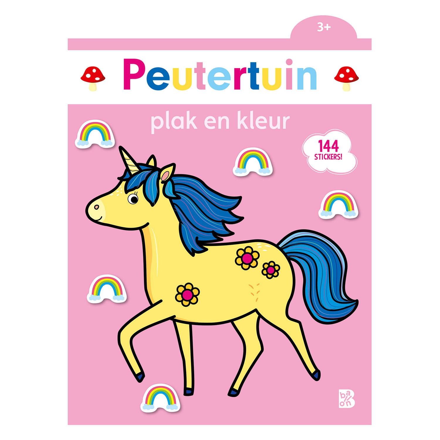 Peutertuin Plak- en Kleur 3+ (Eenhoorn)
