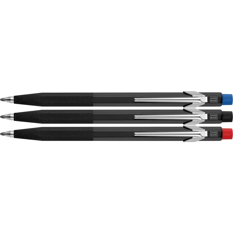Caran d'Ache Druckbleistift Fixpencil, 3 mm, HB, schwarz
