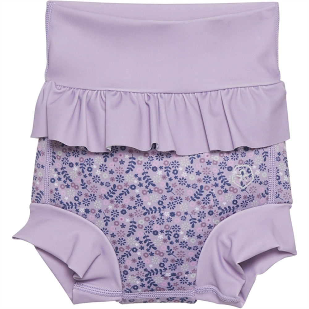 Køb Color Kids Babybadebukser med Flæse AOP Lavender Mist