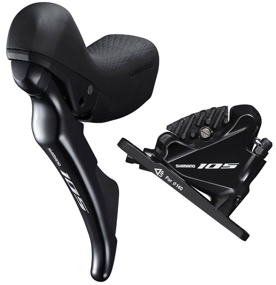 Shimano 105 ST-R7020+BR-R7070 2-fach Scheibenbremse vorne kaufen | Bike-Discount