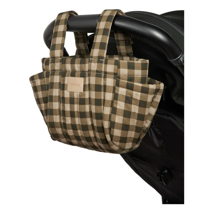Nobodinoz Sac organiseur pour poussette Hyde Park | Vert