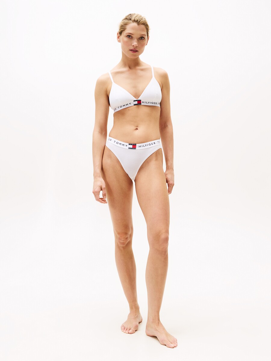 TOMMY HILFIGER<br>Sutiã acolchoado com logotipo Heritage