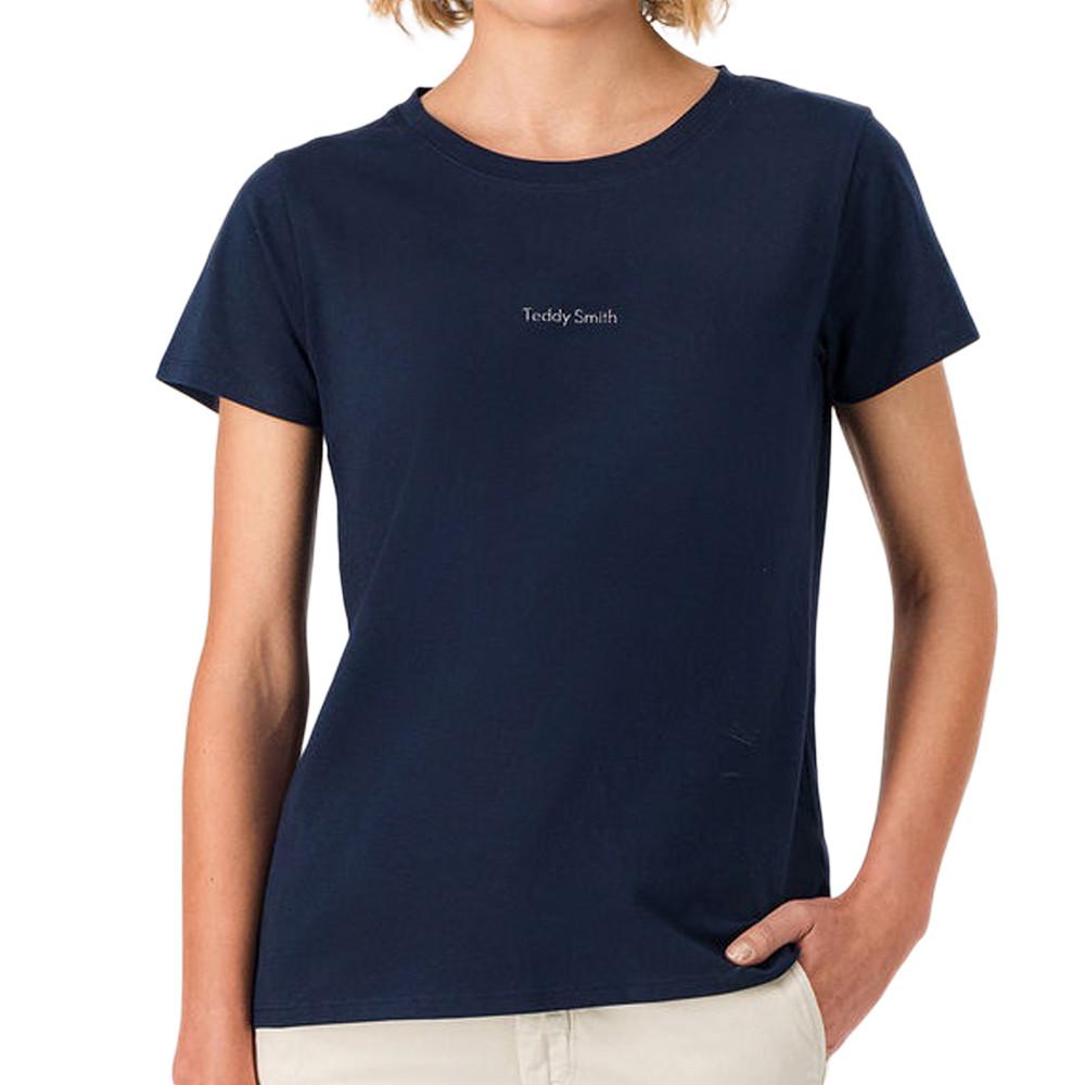 Teddy Smith T-shirt Marine Fille Teddy Smith Ribelle