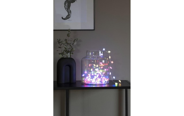 KONSTSMIDE LED-Lichterkette »90 bunte LED 4,5 V, 1,8 W«