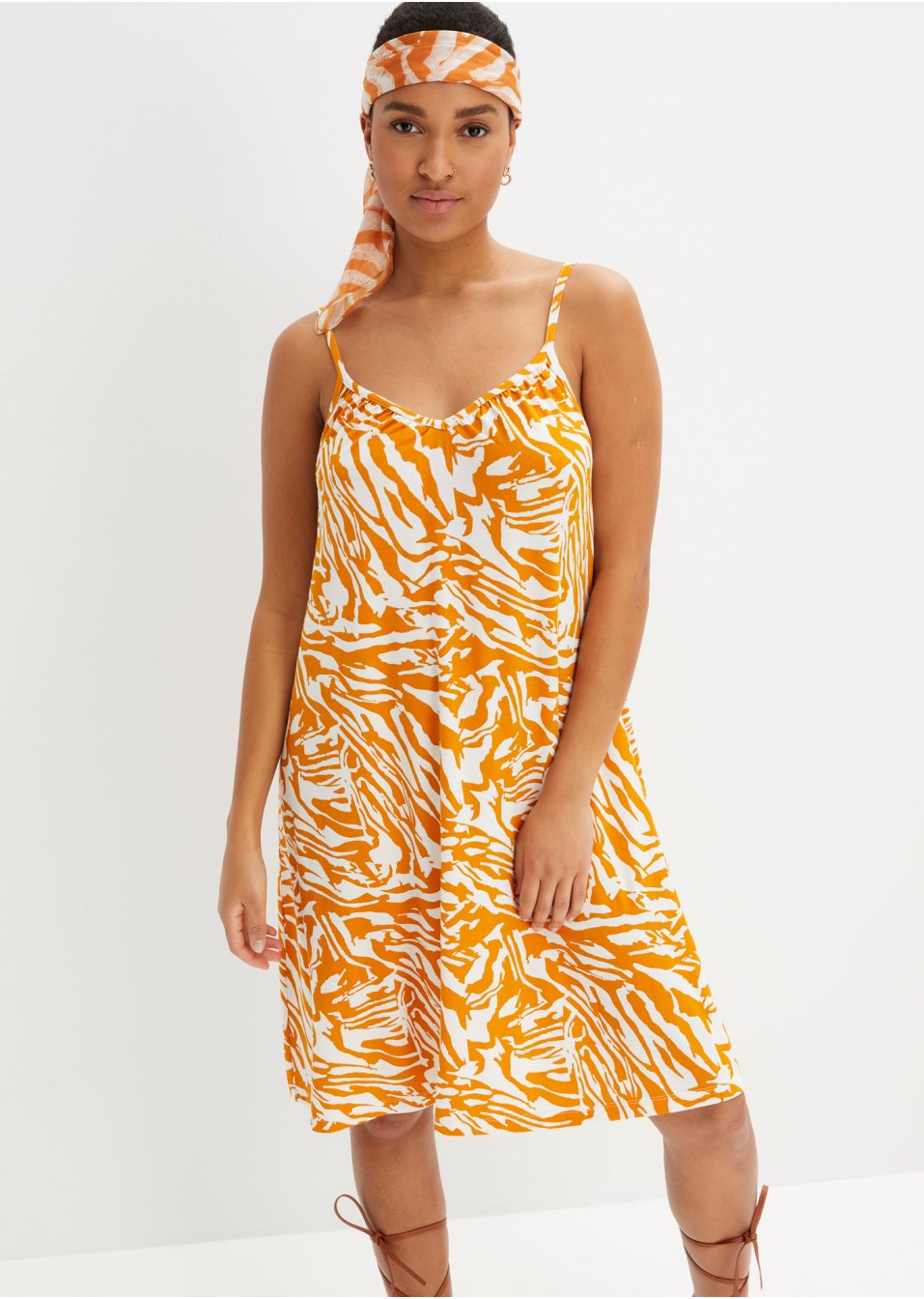 Robe en jersey viscose