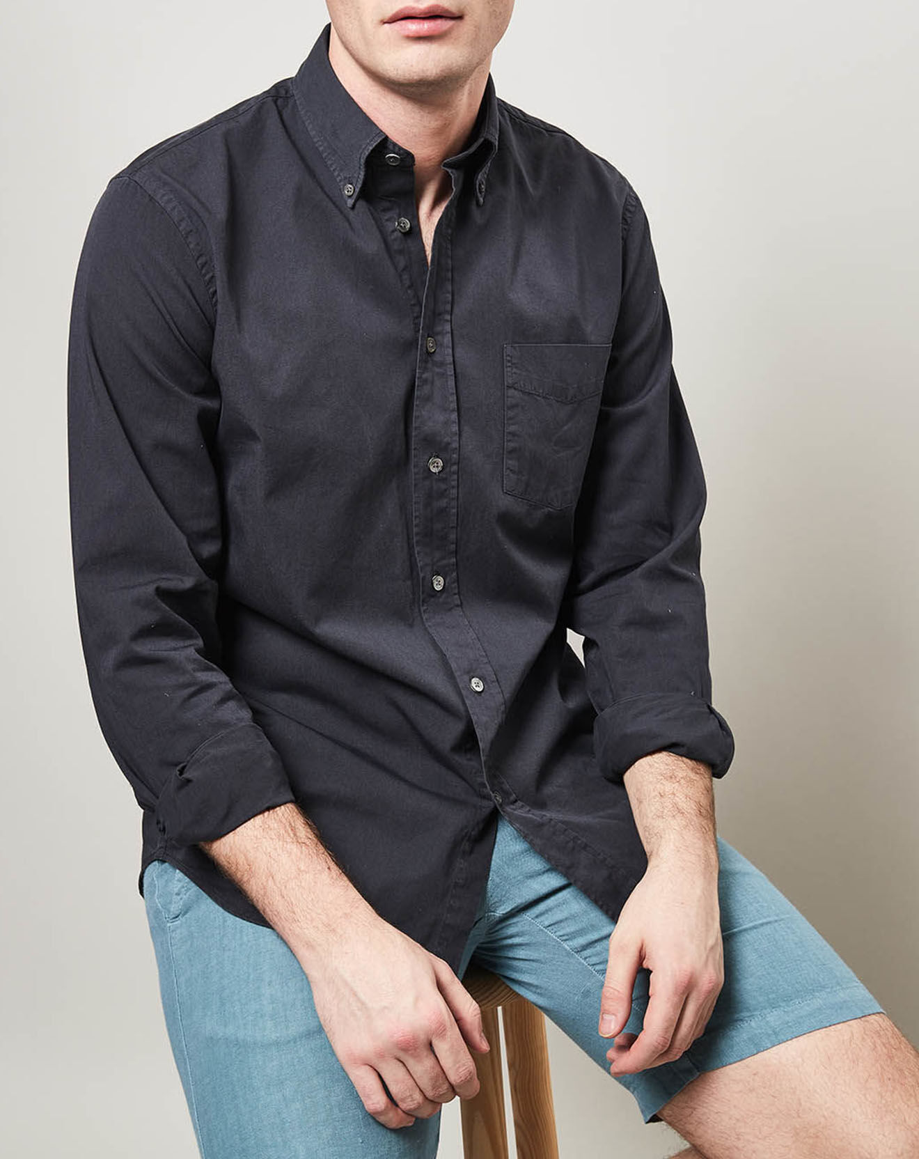 Hartford Chemise Regular Pal anthracite