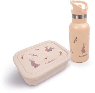 FILIBABBA Magic Farm Matboks & Flaske, Beige