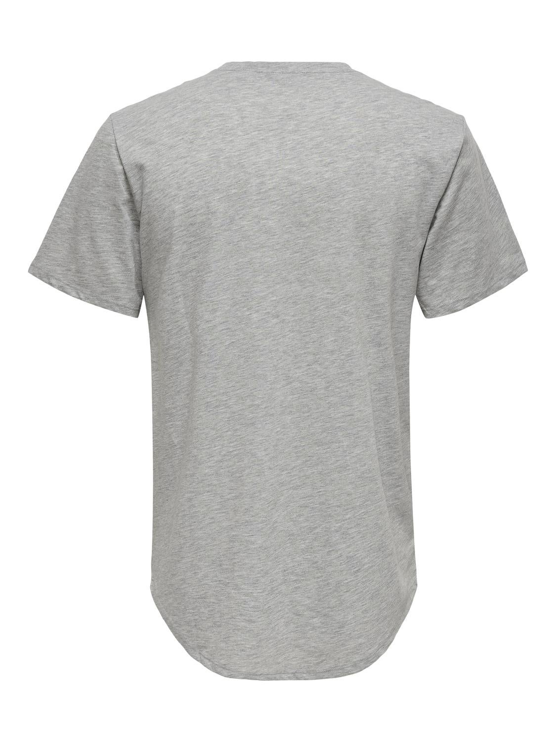 ONSMATT T-shirt Light Grey Melange