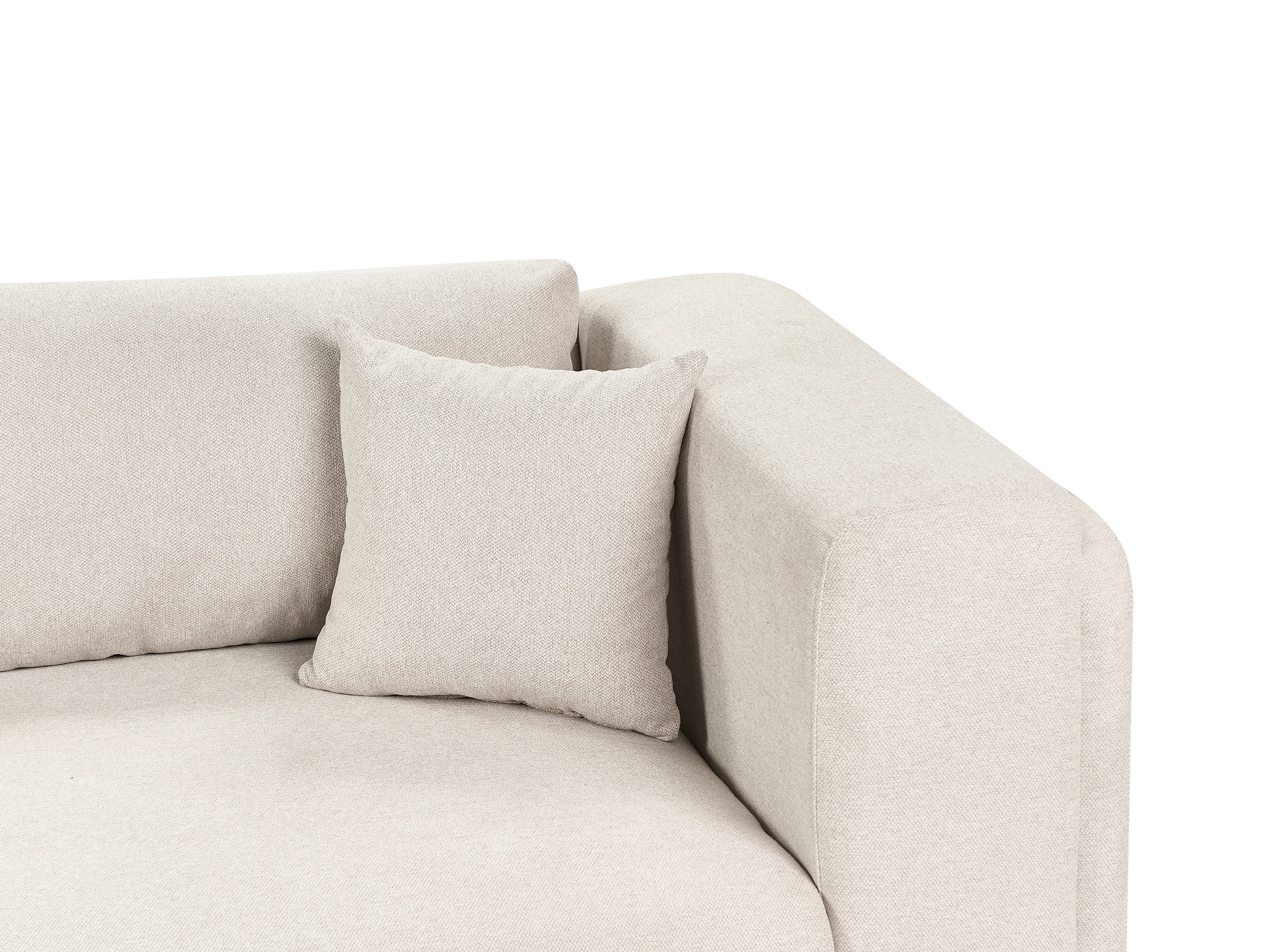 Bank 4-zits VENG Stof Lichtbeige