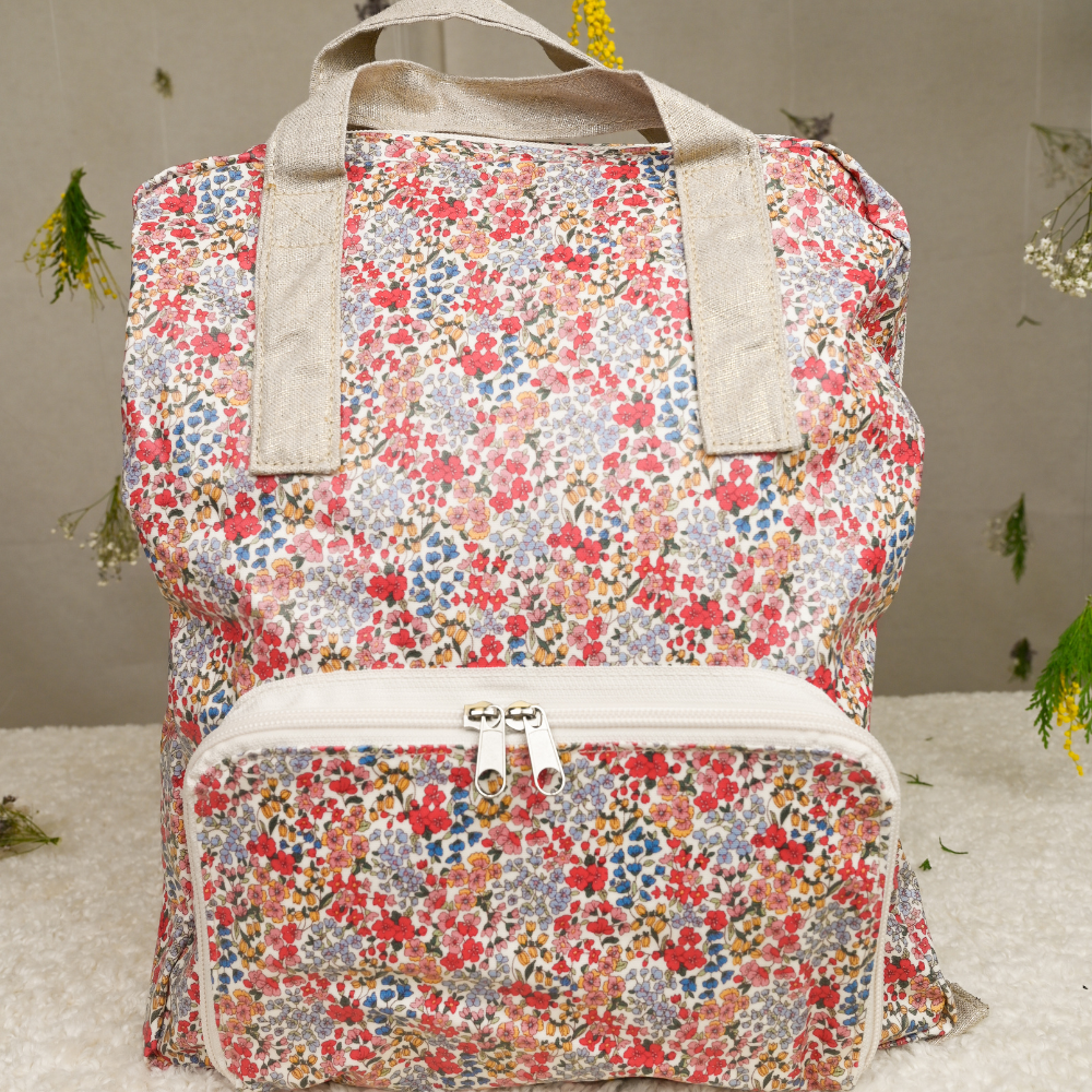 Sac À Dos Pliable Gaby Porcelaine Rosée