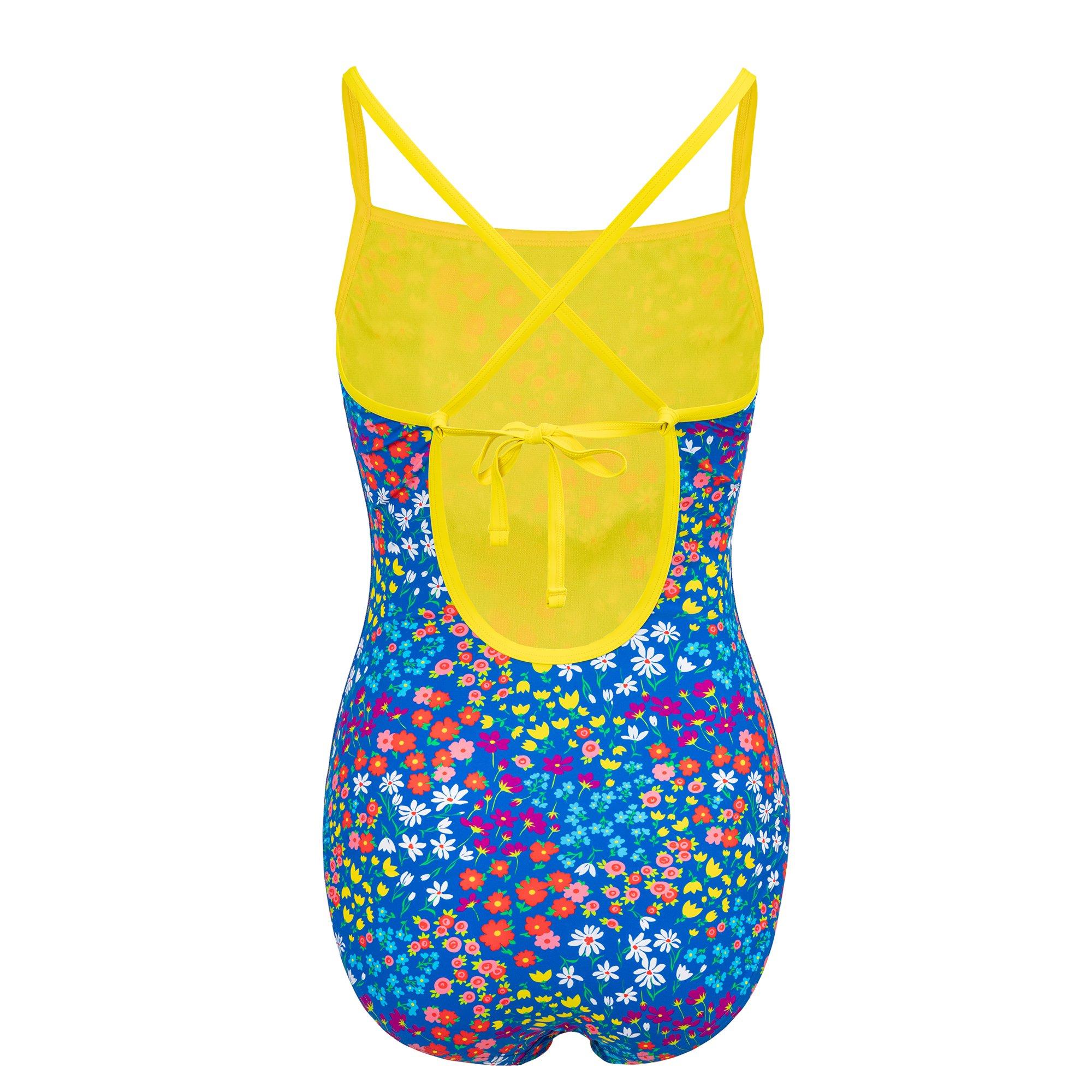 Slazenger Tie Back Swimsuit Womens