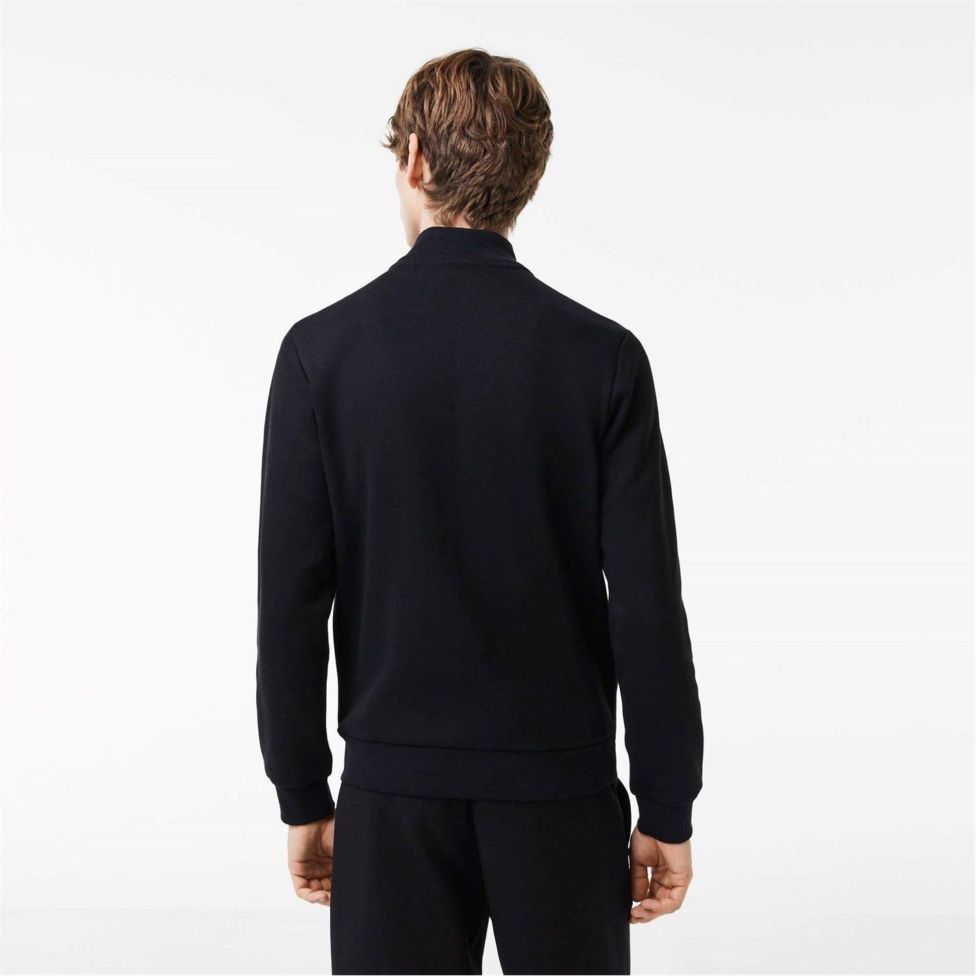 Lacoste Full Zip Funnel Sweatshirt
